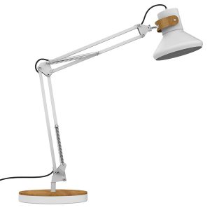 Unilux Baya Bamboo LED lampe, hvid/bambus