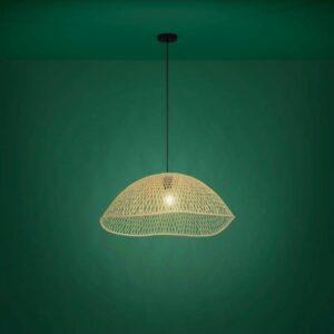 EGLO Stars of Light SAMBUCONA pendel E27 Ø720 sort/bambus