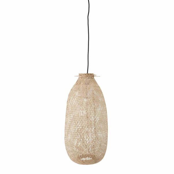 BLOOMINGVILLE Evert pendel loftslampe, cylinder - natur bambus (Ø 25)