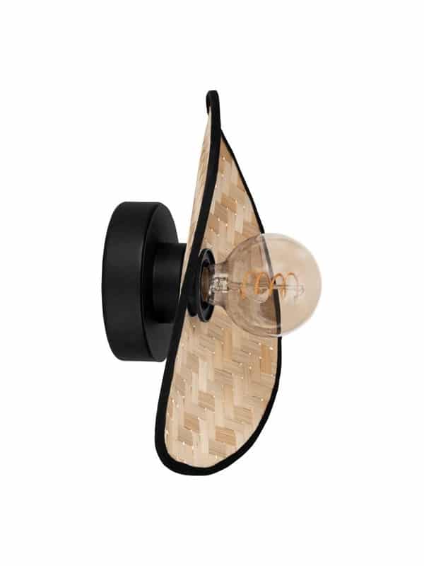 EGLO MARYWELL VÆG 200X300 E27 SORT/BAMBUS