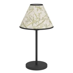 EGLO OXPARK BORD H415 E27 BAMBUS BLAD LYS