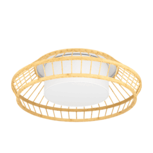 EGLO YUKU-Z LOFT Ø460 RGBTW HVID/BAMBUS NATUR